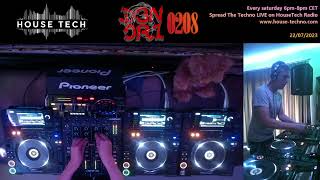 Soft on the ears! Techno D3N0R1 0208 HouseTech Radio Live screenshot 3
