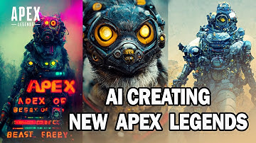 Ask AI to create artworks for the new APEX Legends. Such amazing!