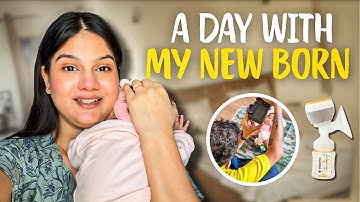My New born’s Feeding Routine 🍼New Born Photoshot | Arshi Saifi 