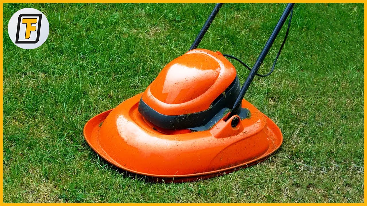 This Mower FLOATS on Grass ! LITERALLY! Ingenious Gardening Tools