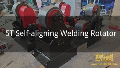 5T Self aligning Welding Rotator