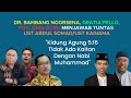 Dr bambang noorsena gratia pello pdt esra soru menjawab tuntas ust abdul somad  ust kainama