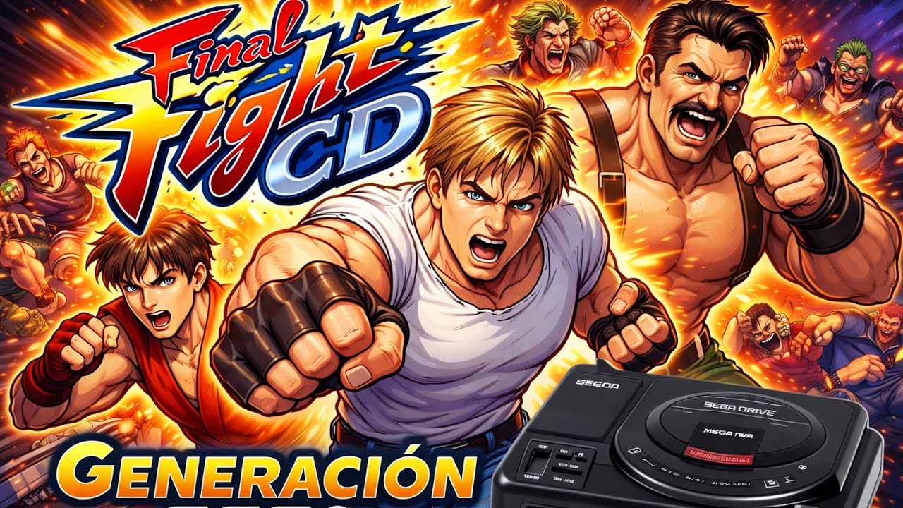 El Beat´ em Up Definitivo en Mega CD Final Fight CD #megadrive #retro #megacd #sega