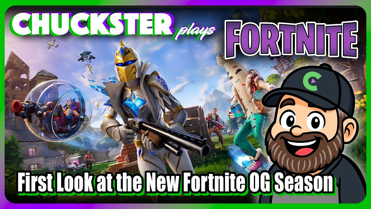 A Look at the New Fortnite OG Season - YouTube
