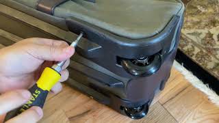 Replacing wheels on your travel luggage @BikesToolsLife