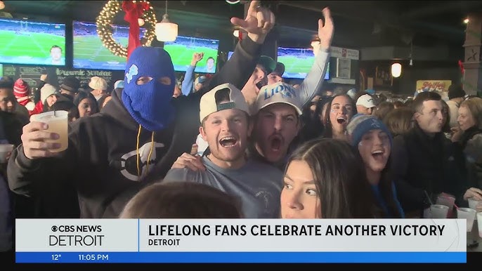 Fans celebrate electric Detroit Lions win over Tampa Bay Buccaneers