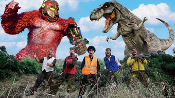 The Most Thrilling Battle Ever! | Mecha Kong VS T-Rex | Who will Win? |Jurassic World Rebirth (2025)