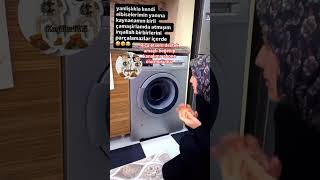 Kaynanamın Kıyafetlerini Yıkarken