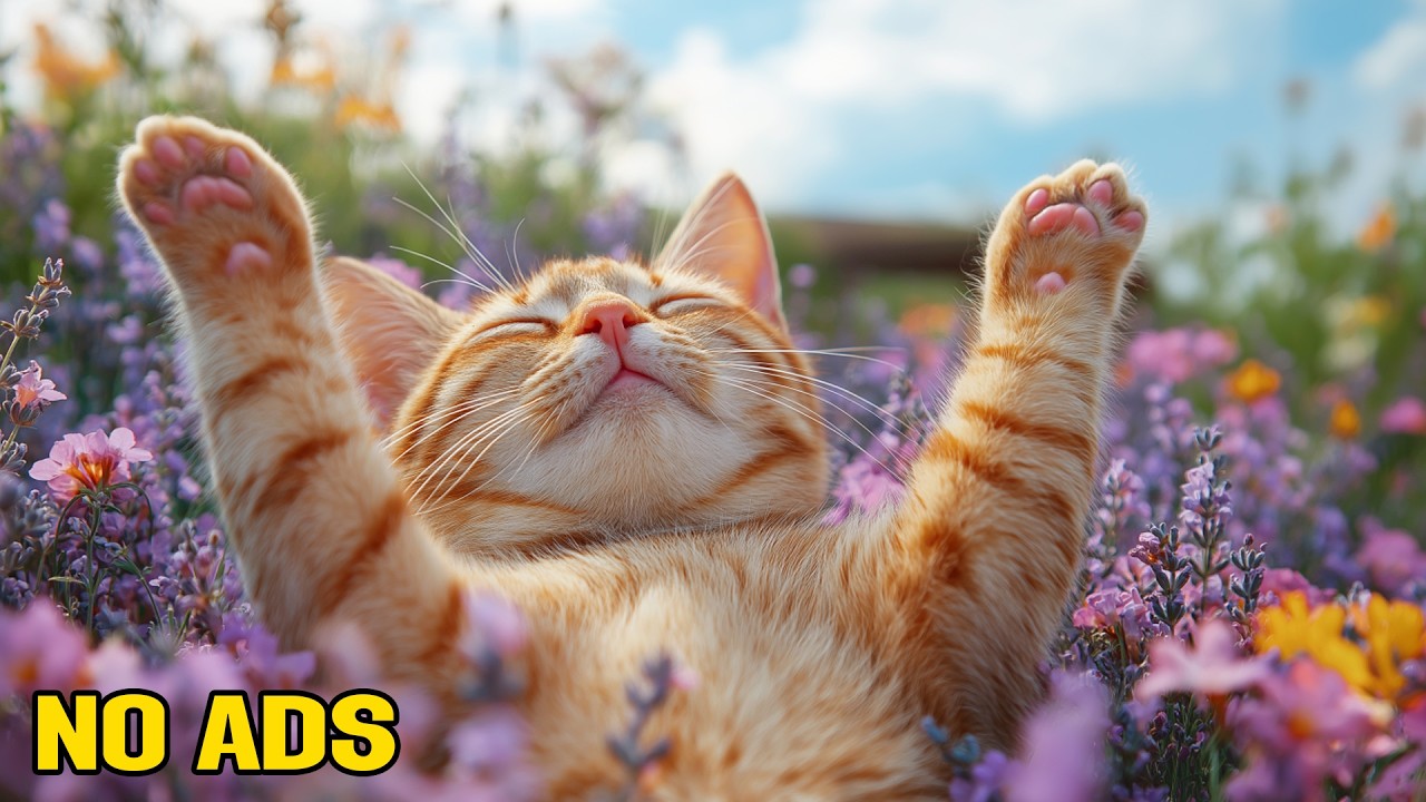 12 Hours Of Relaxing Cat TV Music 😸 Gentle Sleep Therapy & Comfort 💤 Cat TV