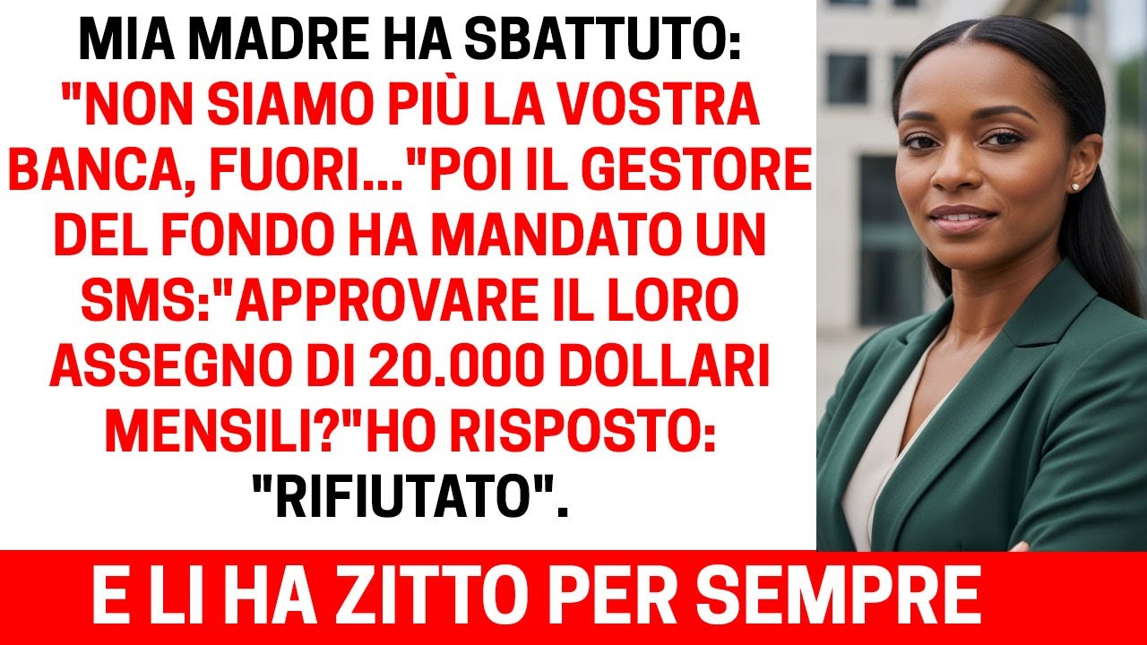 Mia madre mi ha umiliato alla mia cena di laurea… la mia risposta ha scioccato tutti