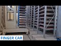 The working process of Finger  car for block-making machine R1500 Max