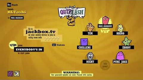 Stream - Quiplash 2 w/ Custom Prompts! (Nov 27, 2017)