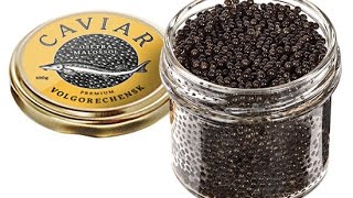 Black caviar- Forgery and present. How to recognize it