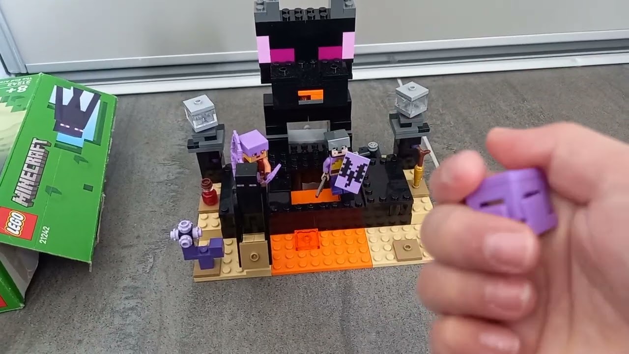 lego minecraft l'arène de l'end 21242