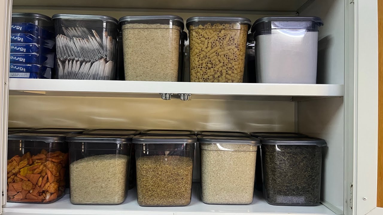 تنظيم خزانة المطبخ | وفري وقتك وتخلصي من الفوضى!