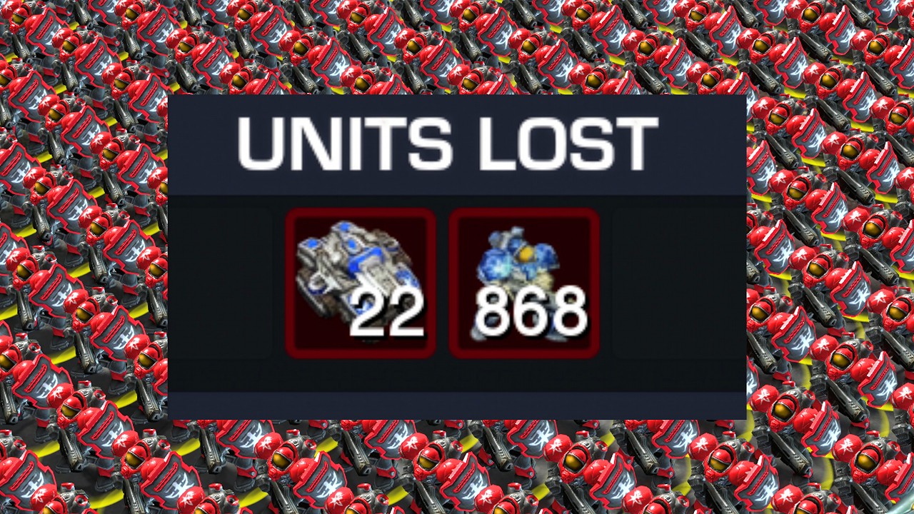 This Terran Sacrificed an Entire Army to Win One Game