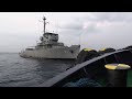 Balikatan 23 | Sydney Austin tows the BRP Pangasinan in preparation for a littoral live fire event