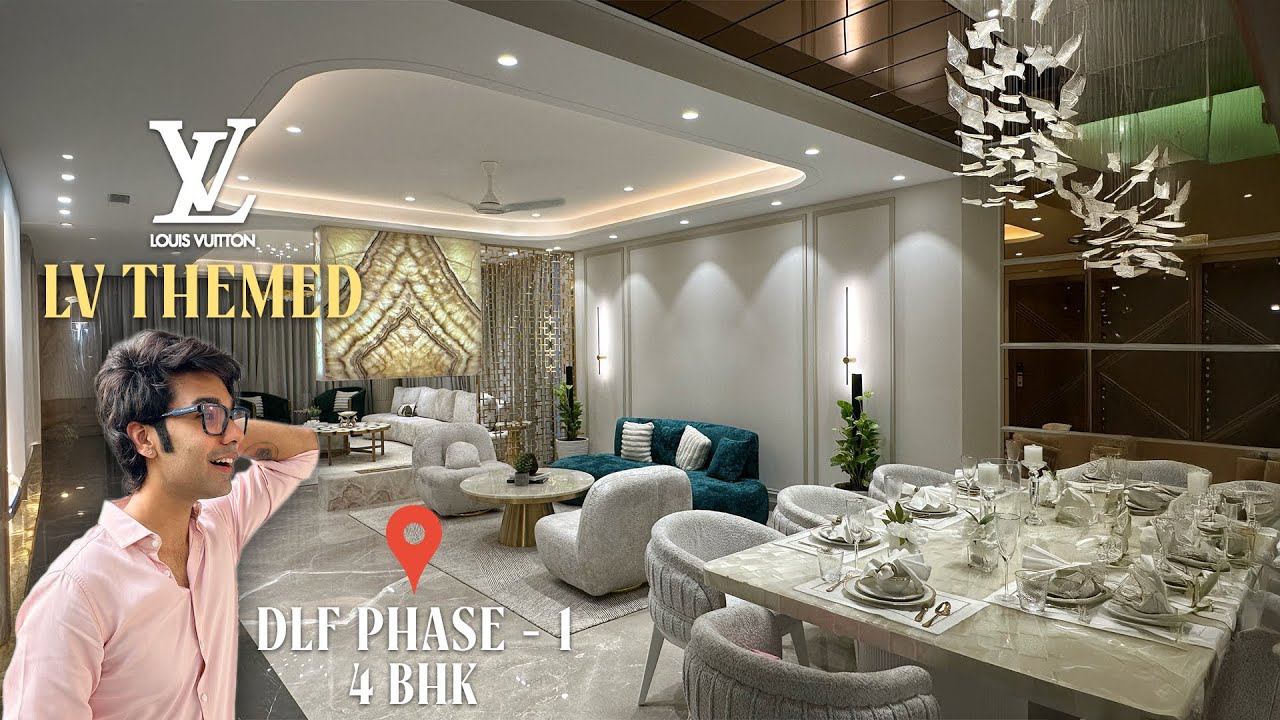 Fully Furnished LV Themed Floor For Sale in DLF Phase 1