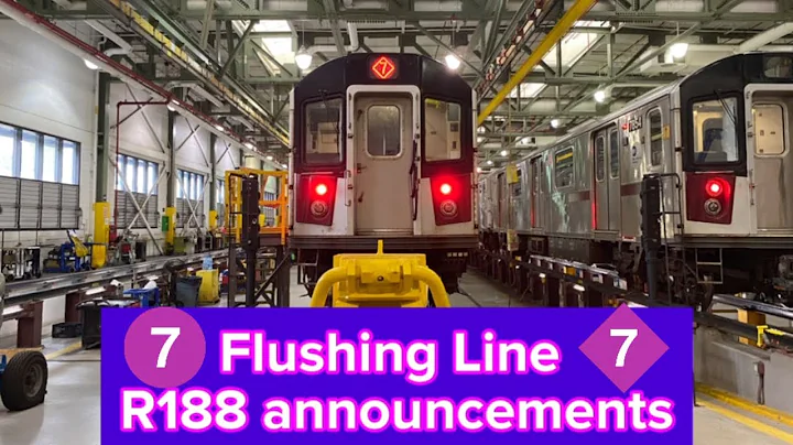 All R188 7 train announcements (Current as of January 2025)