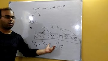 Division & Distribution of Non-Identical Objects into Groups !