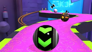 Sky Rolling Ball 3D Gameplay All Levels 458