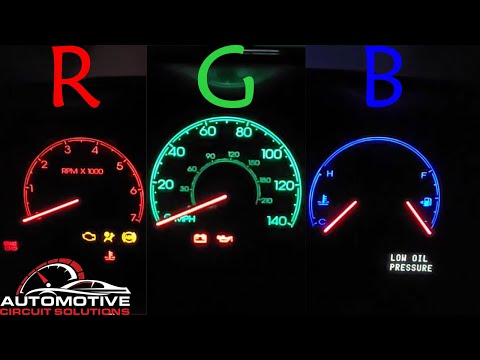 2003 Lincoln Navigator CCFL To RGB LED Conversion | Back-lighting Repair