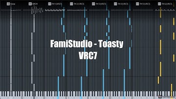 FamiStudio - Toasty 2A03 + VRC7