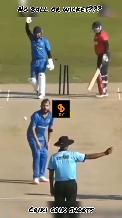 No Ball or Wicket??? #youtubeshorts #ytshorts #youtube #ipl #bowled #bowled #psl