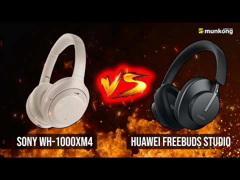                                Sony WH-1000XM4 vs Huawei FreeBuds Studio