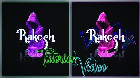 Rakesh Name editing video | RK Bhai | New naming editing videos