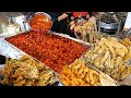 Amazing Tteokbokki master’s skills! giant iron plate spicy rice cake / Korean street food