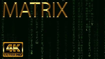 Matrix Code 4K - Green - Silent