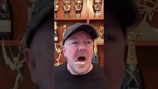 Ricky Gervais Explains Why You Should Just Start Writing!  #writing #wisdom #comedy