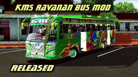 😍🤩KMS RAVANAN TN PRIVATE BUS MOD RELEASED IN BUSSID//MOD REVIEW//BUS SIMULATOR INDONESIA