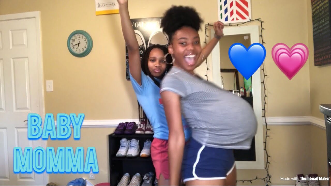 5 MONTHS PREGNANT BABY MOMMA CHALLENGE!! (HILARIOUS!!)