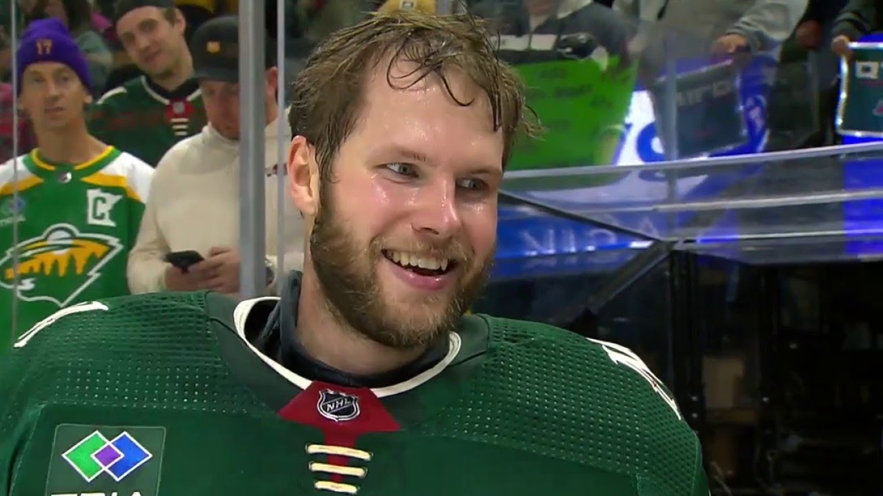 Wild goalie Filip Gustavsson after 41-save shutout