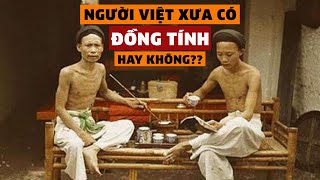 Người Việt Xưa Có ĐỒNG TÍNH Không? Sao Trong Lịch Sử Không Nhắc Tới?