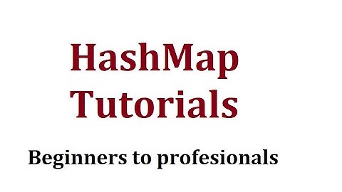 Hashmap tutorial | Introduction to Hashmap | Java tutorials