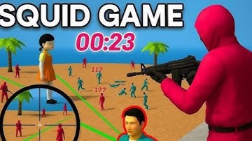 Squid Game K Sniper Challenge 3d Gaming #squidgame