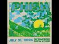 Live from Syracuse, NY 7/21/2026 Set I Opener