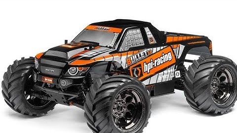 Speed running the hpi Bullet 3.0 Mt