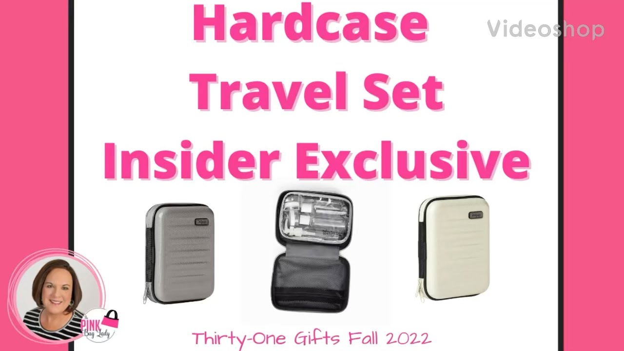 thirty one hardcase travel set