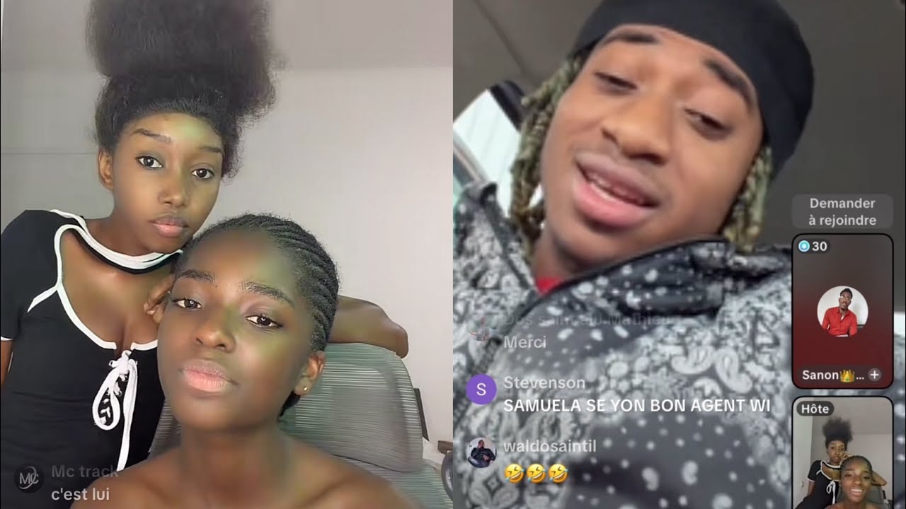 Sanon fè yon mennaj pou Michou zanmi Samuella a😂 li di li vle yon haitien klè kigen cheve kigen abdo