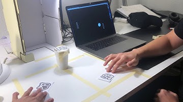 Processing Program Game Pong | Image Tracking | with reacTIVision and TUIO