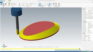 Finishing blend - Toolpath 3D - Mastercam