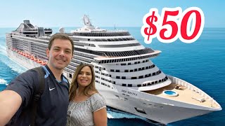 I Took my Mom on the CHEAPEST MSC Cruise!