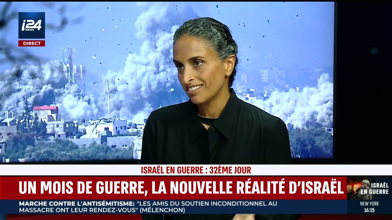 Noa on i24 French about the concert tour for the refugees in Israel