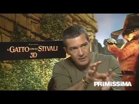 Intervista a Antonio Banderas voce de Il Gatto con gli Stivali - Primissima.it