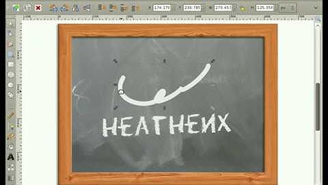 Inkscape. Эпизод 085 — Создание изображения классной доски (Episode 085 – Create a Blackboard Image)