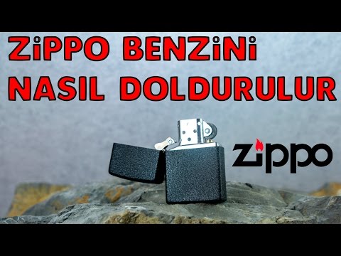 Zippo benzini nasıl doldurulur? How to Refill a Zippo Lighter